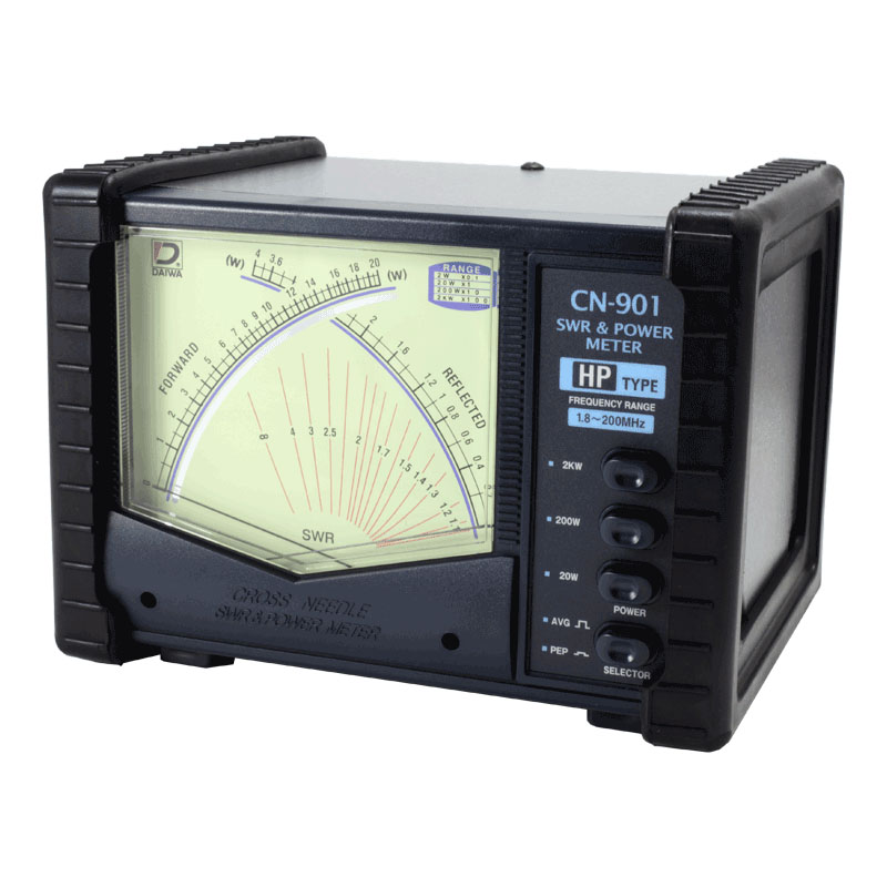 Измеритель мощности и КСВ Daiwa CN-901HP - 1.8-200 МГц, 2000 Вт