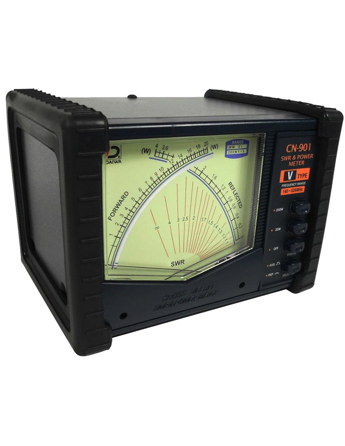 Измеритель мощности и КСВ Daiwa CN-901VN - VHF/UHF 140/525 МГц, 200 Вт